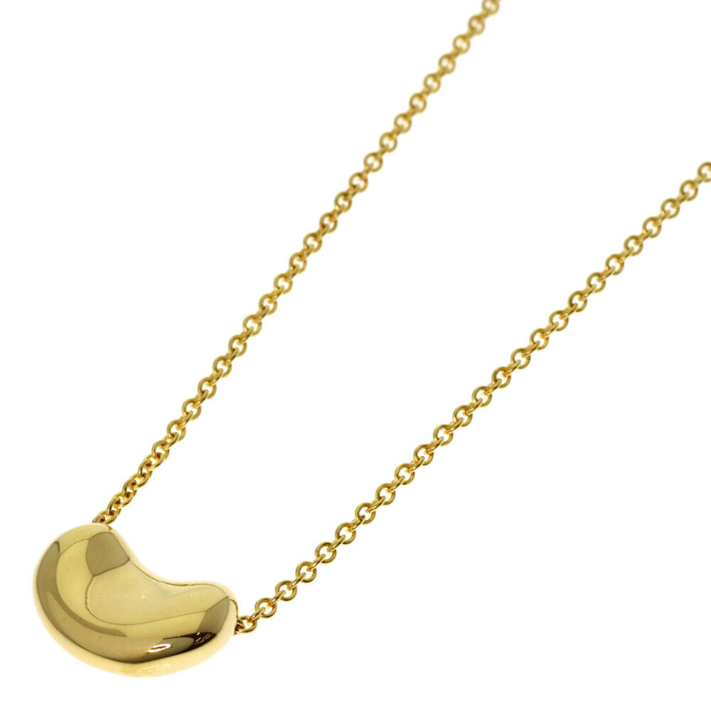 Tiffany Bean Necklace, 18K Yellow Gold, Women's, TIFFANY&Co.